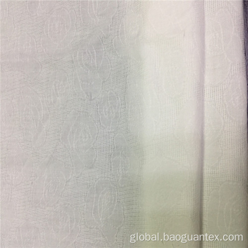 Flower Pattern 100% Cotton Jacquard Dobby Cloth